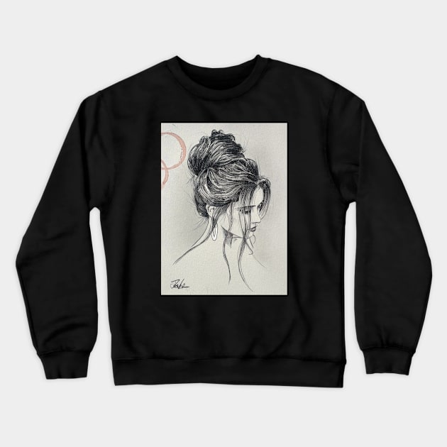 Babel Crewneck Sweatshirt by Loui Jover 